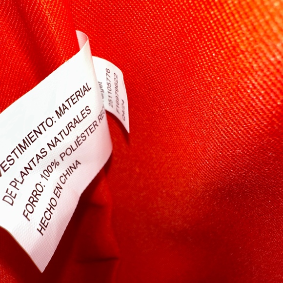 Kate Spade New York x Target Red Raffia Bow Tote Bag NWT - Picture 7 of 11